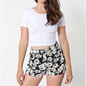 American Apparel Daisy High Waist Shorts!